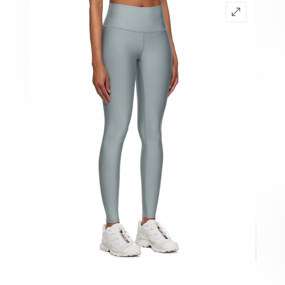 Alo high waist airlift brushed legging in cosmic grey